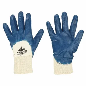 MCR SAFETY 9780M Coated Glove, Knit Wrist, Medium, Pack12 | CT2NEV 392D47