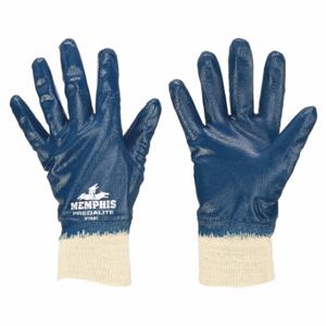 MCR SAFETY 97981L Coated Glove, L, Nitrile, 12 Pack | CT2NKE 48GM40