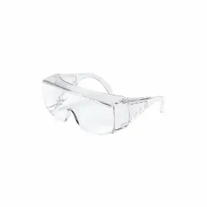 MCR SAFETY 9810XL Safety Glasses, Frameless, Clear, L Eyewear Size, Universal | CT2TMZ 26K981