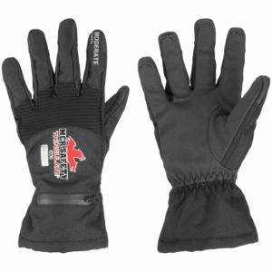 MCR SAFETY 981XL Mechanics Gloves, Size XL, -22 Deg F Min Temp, Polyurethane, Slip-On Cuff, Black, 1 Pair | CT2RRU 60HN25