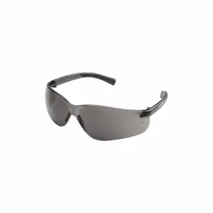 MCR SAFETY BK212 Safety Glasses, Wraparound Frame, Frameless, Gray, Black, M Eyewear Size, Universal | CT2TLB 26G905