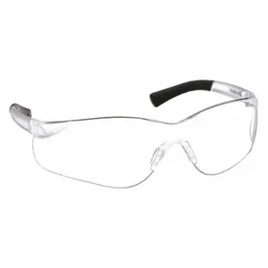 MCR SAFETY BK310 Safety Glasses, Anti-Scratch, No Foam Lining, Wraparound Frame, Frameless, Clear | CT2TGX 21U060