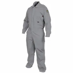 MCR SAFETY CCMGX4 Coverall, 8.7 Cal/Sq Cm ATPV, X4, Regular, 59 Inch | CT2PPE 781GV4