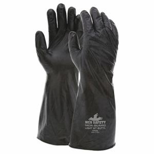 MCR SAFETY CP05L Chemical Resistant Glove, 5 mil Glove Thick, 14 Inch Glove Length, L Glove Size | CT2MVR 60HR15