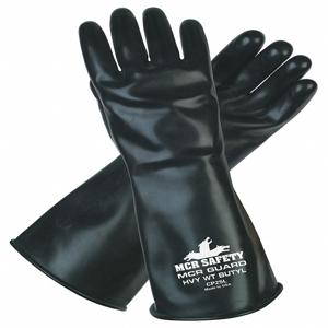 MCR SAFETY CP25XL Chemikalienbeständiger Handschuh, XL-Größe, Butyl, 1 Paar | CH6NTD 48GH60