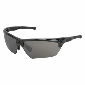 MCR SAFETY DM1337BZ Safety Glasses, Polarized, Traditional Frame, Half-Frame, Dark Gray Mirror, Black, Black | CT2TJW 55KY39