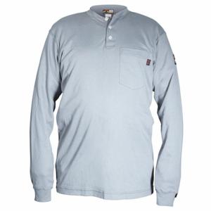 MCR SAFETY H1GS Long Sleeve Shirt, 7 Oz | CN9FXN 781GZ9