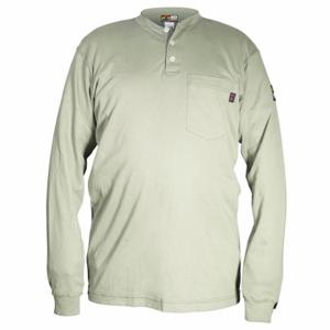 MCR SAFETY H1TX4 Long Sleeve Shirt, 7 Oz | CN9FWK 781H22
