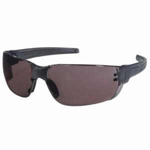 MCR SAFETY HK212PF Safety Glasses, Traditional Frame, Frameless, Gray, Gray, Black, M Eyewear Size, Unisex | CT2TJZ 55KY41