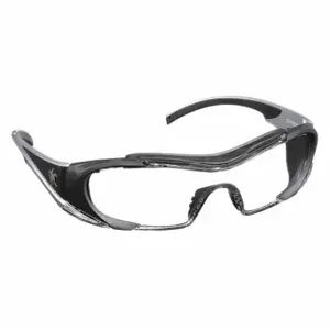 MCR SAFETY HL110AF Safety Glasses, Anti-Fog /Anti-Scratch, No Foam Lining, Wraparound Frame, Full-Frame | CT2TMR 21U069