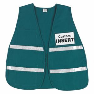 MCR SAFETY ICV208 Incident Vest Green White Reflective | CT2TWG 26H487