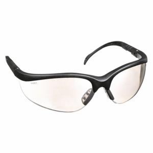 MCR SAFETY KD119 Schutzbrille, kratzfest, ohne Schaumstoffeinlage, umlaufender Rahmen, Halbrahmen, hellgrau | CT2TJD 9GA66