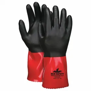 MCR SAFETY MG9645XXL Chemical Resistant Glove, 15 ga Glove Thick, 13 Inch Glove Length, 2XL Glove Size, 12 Pack | CT2MVH 60HR05