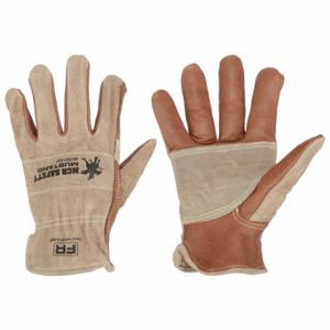 MCR SAFETY MU3213DPXXXL Leather Gloves, 3XL, Drivers Glove, Full Leather Leather Coverage, 4 PPE CAT, 1 Pair | CR8RWM 60HR62