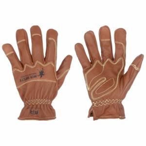 MCR SAFETY MU3624M Leather Gloves, Size M, Drivers Glove, Full Leather Leather Coverage, 3 PPE CAT, 1 Pair | CR8RWX 60HR63