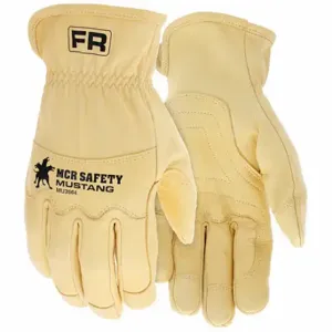 MCR SAFETY MU3664XL Leather Gloves, Size XL, Drivers Glove, Full Leather Leather Coverage, 3 PPE CAT, 1 Pair | CR8RXG 793ZT3