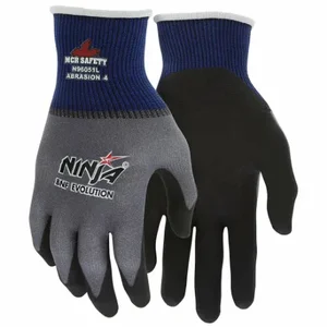 MCR SAFETY N96051XS Evolution With Ingenia, Xs, Glove Hand Protection, Foam, Foam Nitrile, Palm, 12 PK | CT2TDJ 783RX5