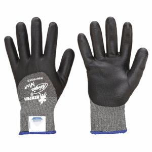 MCR SAFETY N9676GKDXL Coated Glove, XL, 3/4, Gray, 1 Pair | CT2NVG 49DD10