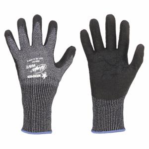 MCR SAFETY N96780M Coated Glove, M, Nitrile, Gray, 1 Pair | CT2NMR 49DD12