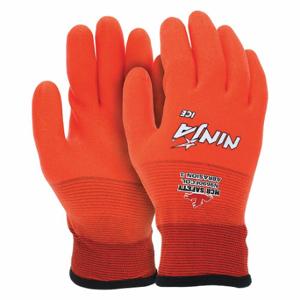 MCR SAFETY N9690FCOXXL Coated Glove, 2XL, PVC, -22 Deg F Min Temp, Nylon, 1 Pair | CT2NEH 49DD19