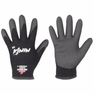 MCR SAFETY N9690S Coated Glove, S, PVC, -22 Deg F Min Temp, Nylon, 1 Pair | CT2NTM 48GJ75