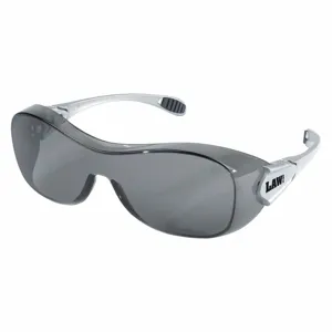 MCR SAFETY OG112AF Anti-Fog Safety Glass, Law OTG, Gray Lens Color | CF2TFD 55KY59