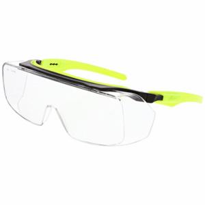 MCR SAFETY OG220DC Schutzbrille, beschlagfrei/kratzfest, Stirnschaumfutter, OTG-Rahmen, Halbrahmen, schwarz | CT2TEQ 801W45