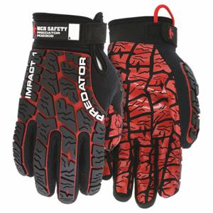 MCR SAFETY PD2908XL Mechanics Gloves, Size S, Mechanics Glove, Full Finger, ANSI Impact Level 1, TPR, 1 Pair | CT2RRC 60HN95