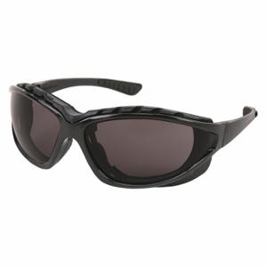MCR SAFETY RP312PF Schutzbrille, traditioneller Rahmen, grau, schwarz, universelle Brillengröße | CT2TKG 55KY61