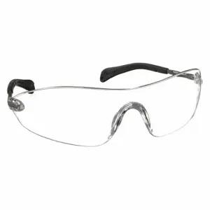 MCR SAFETY S2210 Safety Glasses, Anti-Scratch, No Foam Lining, Wraparound Frame, Frameless, Gray, Gray | CT2THB 3NTH7