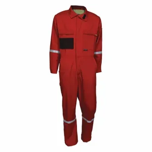 MCR SAFETY SBC201462 Coverall, 8.7 Cal/Sq Cm ATPV, MenS, 4Xl, Regular, 60 Inch | CT2PGP 55UZ66