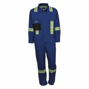 MCR SAFETY SBC203540T Coverall, 8.7 Cal/Sq Cm ATPV, MenS, M, Tall, 40 Inch | CT2PJZ 55VA58