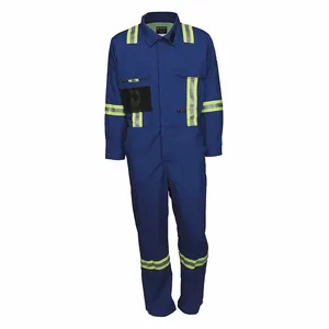 MCR SAFETY SBC203564T Coverall, 8.7 Cal/Sq Cm ATPV, MenS, 5Xl, Tall, 62 Inch | CT2PHH 55VA82