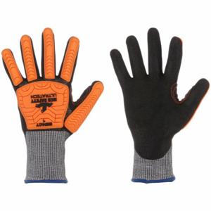 MCR SAFETY UT1952M Beschichteter Handschuh, M, ANSI Impact Level 1, Grau, 12er-Pack | CT2NLF 60HP27