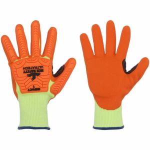 MCR SAFETY UT1955L Coated Glove, L, ANSI Impact Level 1, 12 Pack | CT2NFA 60HP41