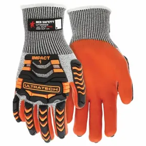 MCR SAFETY UT2952XL Coated Glove, XL, ANSI Impact Level 1, TPR, 1 Pair | CT2NVN 415M85