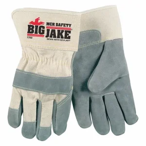 MCR SAFETY VP1700XL Leather Gloves, Wing Thumb, Kevlar, Big Jake, 1 Pair | CT2TZK 66DD16