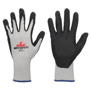 MCR SAFETY VP9673S Coated Glove, S, Sandy, Nitrile, 3/4, 1 Pair | CT2NVB 66DD32