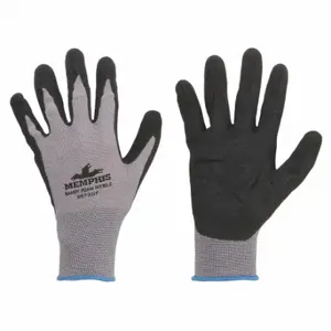 MCR SAFETY VP9673SFM Coated Glove, M, Sandy, Nitrile, 3/4, 1 Pair | CT2NPT 66DD36