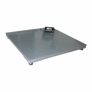 MEASURETEK 12R959 Platform Floor Scale, 2500 Lb Wt Capacity, 48 Inch Widtheighing Surface Dp, Kg/Lb, Digital | CT2TZM