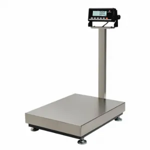 MEASURETEK 12R963 Bench Scale, 14 5/8 Inch Weighing Surface Dp, 12 Inch Weighing Surface Width, g/lb | CV2RDB