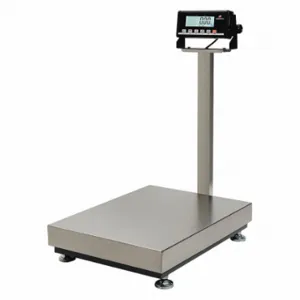 MEASURETEK 12R966 Bench Scale, 21 5/8 Inch Weighing Surface Dp, 16 1/2 Inch Weighing Surface Width, kg/lb | CV2RDJ