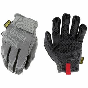 MECHANIX BCG-08-011 Mechanics Gloves, Size XL, Mechanics Glove, Full Finger, Hook-and-Loop Cuff, Gray | CT2UZA 61UT89