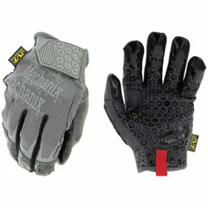 MECHANIX BCG-08-009 Mechanics Gloves, Size M, Mechanics Glove, Full Finger, Hook-and-Loop Cuff, Gray | CT2VBC 61UT87