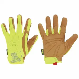 MECHANIX CG40-91-011 Mechanics Gloves, Size XL, Mechanics Glove, Full Finger, Pigskin, TPR, Lime, 1 Pair | CT2UZG 378T54