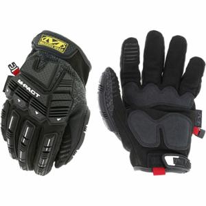 MECHANIX CWKMP-58-008 Mechanics Gloves, Size S, Synthetic Leather, Hook-and-Loop Cuff, ANSI Impact Level 2, 1 PR | CT4BVU 60XZ26