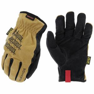 MECHANIX LDDH-X75-010 Leather Gloves, Size L, Drivers Glove, Durahide Leather, Std, Full, Tricot, 1 Pair | CT2UPG 794CG3