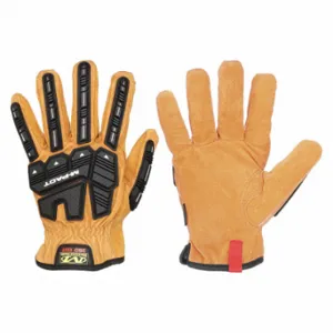 MECHANIX LDMP-C75-012 Leather Gloves, Size 2XL, Drivers Glove, Pigskin, Std, ANSI Impact Level 2, 1 Pair | CT2UNG 464F35