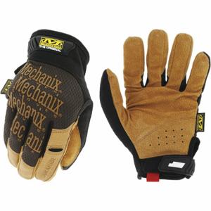 MECHANIX LMG-75-009 Mechanics Gloves, Size M, Mechanics Glove, Full Finger, Pigskin, Brown, Brown, 1 Pair | CT2UUW 464F27