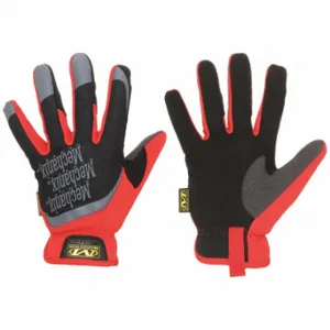 MECHANIX MFF-02-008 Mechanics Gloves, Size S, Mechanics Glove, Full Finger, Synthetic Leather, Red, 1 Pair | CT2UYF 16V413